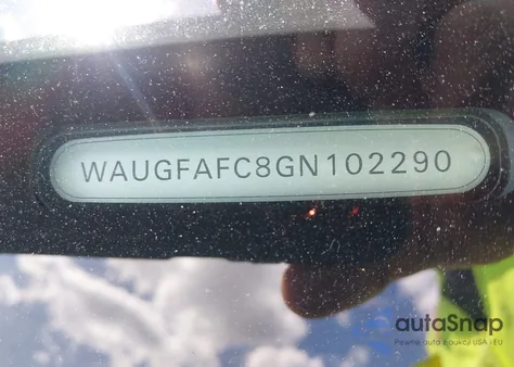 2016 Audi A6 2.0T Premium Plus from USA, damaged, VIN WAUGFAFC8GN102290